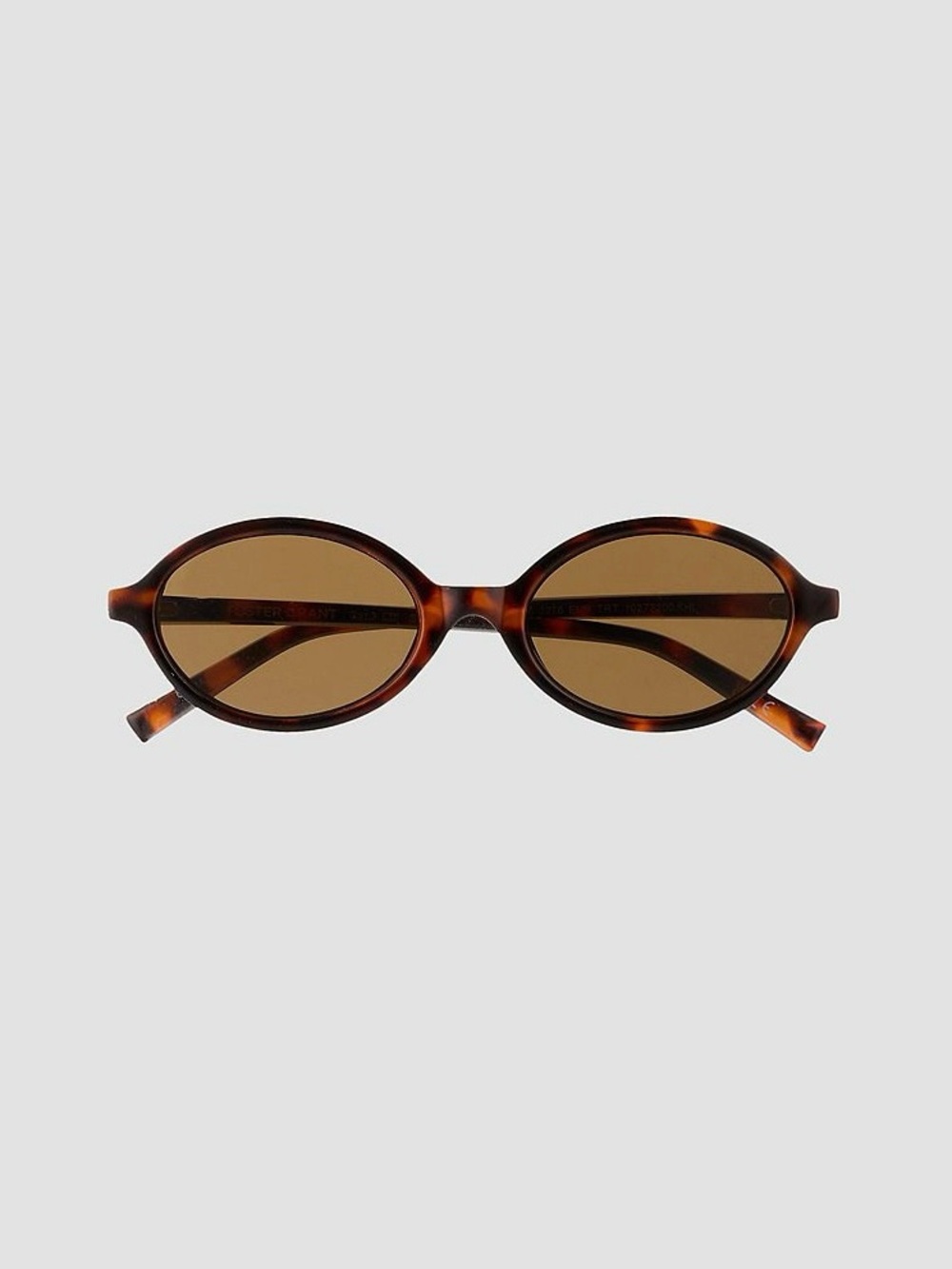 Cali Blue 53mm Tortoiseshell Oval Women's Sunglasses - Brown Lenses | NWT